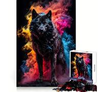 Wolf Werewolf 1000 Pieces Jigsaws Adults Puzzles Gifts Mind Power Casual Relaxation Secure Lock Xmas Present (50x75cm)