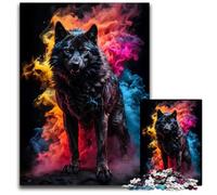 Wolf Werewolf Puzzles 1000 Pieces for Adults Impossible Jigsaw Puzzles for Adults Brain Challenge for TeenagersHome Decor 1000 PCS(75x50cm)