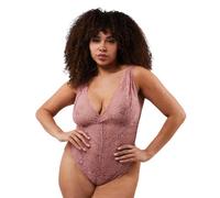 Wolf & Whistle Ariana Bodysuit - Ash Rose - XS - 8