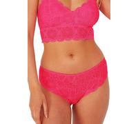 Wolf & Whistle Women's Ariana Lace Neon Pink 'Bralette' | Size: 6 Wolf & Whistle Pink 6