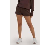 Wolf & Whistle Brown Tie Waist Shorts - Brown - 16