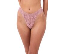 Wolf & Whistle Women's Ariana Ash Rose Lace 'Thong' in Pink | Size: 6 Wolf & Whistle Pink 6