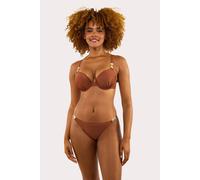 Wolf and Whistle Morgan Bronze Glitter Mix & Match Fuller Bust Plun 36DD Brown