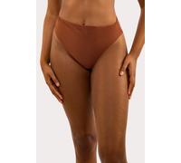Wolf & Whistle Women's Morgan Bronze Glitter Mix & Match High-Waist Brief | Size: 10 Wolf & Whistle Bronze 10