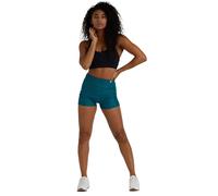 Wolf & Whistle Teal Wet Look Shorts - Teal - 14