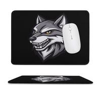 Wolf Wild Animal Fashion Mouse Mat Pad Slim Anti-Slip Office Desk Accessories