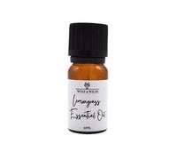 Wolf & Wilde Pure Organic Essential Oil - 10ML | Use in Aromatherapy | Electric Diffusers | Oil Burners (Lemongrass Essential Oil)