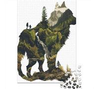 Wolf Wilderness Adventure, Classic Puzzle, 1000 Pieces, 52x38cm/1000pcs | For festive family time away from screens: 1000-piece adult jigsaw offers 1000 pieces for the Christmas break.