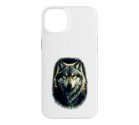 Wolf With Amber Piercing Eyes Case for iPhone 14 Plus