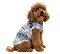 Wolf Wolves By The Stream Dog T Shirt Puppy Costume Clothes Summer Sleeveless Tank Top