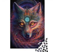 Wolf Wonder 1000 Piece Jigsaw Puzzle for Adults, 52x38cm/1000pcs, Relaxing Indoor Activity, Family Time And Year-Round Leisure