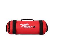 Wolf x Power Cloth/Sand FILLED Bag Boxing MMA Training Fitness 5-60kg (8 Handles) (Red, 60kg Filled)