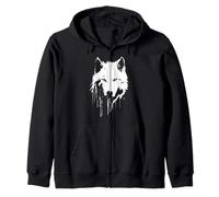 Wolf Zip Hoodie