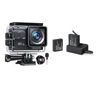 WOLFANG Action Cam GA100 4K30FPS & Battery Charger Set