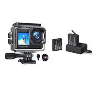 WOLFANG Action Cam GA120 4K30FPS & Battery Charger Set