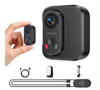 WOLFANG GA140 4K Action Camera 20MP, Compact and Lightweight Sports Camera with EIS Stabilization, WiFi APP Control, 170° Wide Angle Lens, Fast Capture for Cycling, Travel and Outdoor Activities