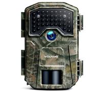 WOLFANG Wildlife Camera, 36MP 2K Trail Camera with 38pcs 940nm No Glow IR LEDs Night Vision Motion Activated Hunting Camera IP66 Waterproof Game Camera for Wildlife Monitoring