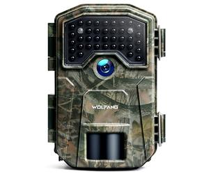 WOLFANG Wildlife Camera, 48MP 4K Trail Camera with 36pcs 940 nm IR LEDs Night Vision Motion Activated, Hunting Camera IP66 Waterproof for Wildlife Recording
