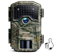 WOLFANG Wildlife Camera, 4K 48MP Trail Camera With 36pcs 940 nm IR LEDs Night Vision Activated Waterproof IP66, Hunting Camera for Wildlife Garden Monitoring