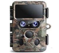 WOLFANG Wildlife Camera WiFi Bluetooth, 4K30fps Solar Trail Camera