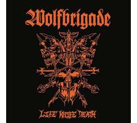 Wolfbrigade - Life Knife Death - Orange Marbled Vinyl LP