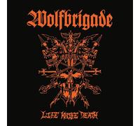 Wolfbrigade - Life Knife Death - Orange Marbled Vinyl LP