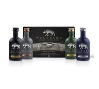 Wolfburn Gift Set Single Malt Scotch Whisky Quad Pack Gift Box Scottish Whisky. Contains Our 4 Premium Single Malt Whisky 4 x 5cl