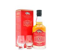 Wolfburn - Oloroso Sherry Cask Single Malt Scotch - 10 year old Whisky 70cl 46% ABV (Includes Tasting Glasses)