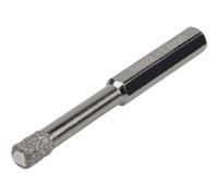 wolfcraft Dry Drill Bit, Diamond Coated, Hexagon Shank, Ø 8 mm I 5992000 I For dry drilling into tiles, fine stoneware and ceramics