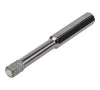 wolfcraft Ø 8 mm Diamond Dry Drill Bit, Hex Shank Tile & Ceramics Cutter | Self-cooling paraffin core for water-free drilling in fine stoneware, granite and hard tiles. Art. No. 5992000