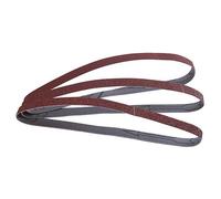 Wolfcraft 1725000 Sanding Belts 80 Grit 457 x 13mm 3pk