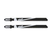wolfcraft 2 HCS Jigsaw Blades, T-shank, softwood, rough cut I 8431000