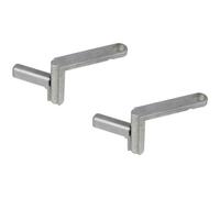 wolfcraft 2 Quick Clamps - Hand Clamps for Tables with 20 mm Bore Holes