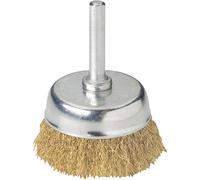 wolfcraft Brass Wire Cup Brush I 2112000