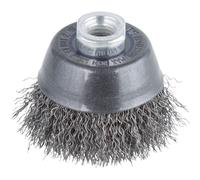 Wolfcraft 2151000 Steel Wire Pot Brush WS M14 Ø100mm 1pc Durable Steel