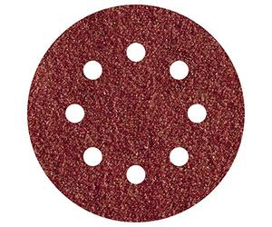 wolfcraft 25 Easy-Fix Sanding Discs for Wood/Metal, Ø 125 mm, grain 40 I 2069100