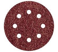 wolfcraft 25 Easy-Fix Sanding Discs for Wood/Metal, Ø 125 mm, grain 80 I 2070100