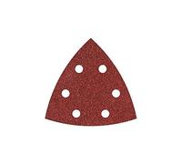 wolfcraft 25 Easy-Fix Sanding Sheets for wood/metal, 95 mm, grain 80 I 1852100