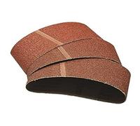 Wolfcraft 3 Fabric Sanding Belts 40 x 303 mm, grain 120 I 1719000