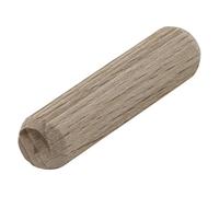 wolfcraft 30 Beech Wood Dowels, 10 mm Diameter - Grooved Joint Pins