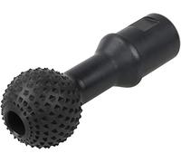 wolfcraft 31.5 mm Ball Rasp for Angle Grinder, Wood Carving Rotary Burr | Aggressive material removal for hollows and contours, M14 thread for 115/125 mm grinders, durable C45 steel. 4386000