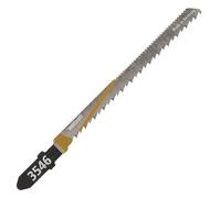 Wolfcraft 3546000 Jigsaw Blade HCS Rear Teeth Fine T-shank Wood 10...