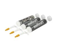 wolfcraft 3x Empty Refillable Cartridges 310 ml for Sealant & Caulking Gun