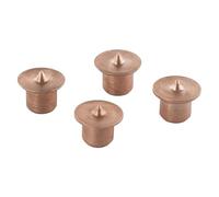 wolfcraft 4 Centre Points - 8 mm Dowel Marking Points for Woodworking