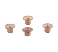 wolfcraft 4 Centre Points - Dowel Marking Points, Ø 6 mm I 2911000 I Clever marking aid for exact dowel holes
