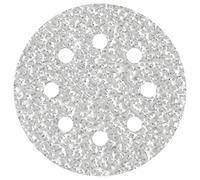 wolfcraft 5 Easy-Fix Sanding Discs for Paint/Varnish, Ø 125 mm, grain 40 I 1150000