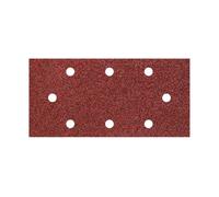 wolfcraft 5 Easy-Fix Sanding Sheet for Wood/Metal, 93 x 190 mm, grain 40 I 1992000