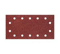 wolfcraft 5 Easy-Fix Sanding Sheets for wood/metal, 115 x 230 mm, grain 40 I 3182000