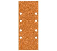 wolfcraft 5 Easy-Fix Sanding Sheets for Wood/Metal, 93 x 230 mm, grain 120 I 1963000