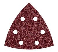 wolfcraft 5 Easy-Fix Sanding Sheets for wood/metal, 95 mm, grain 60 I 1851000